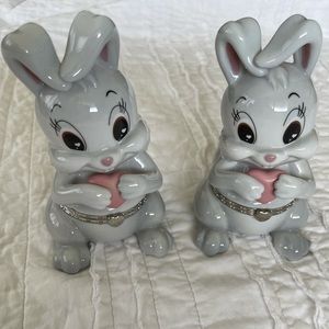 2 2011 LIMOGES-TURGOT Bradford Exchange DAUGHTER, SOME-BUNNY LOVES YOU Music Box